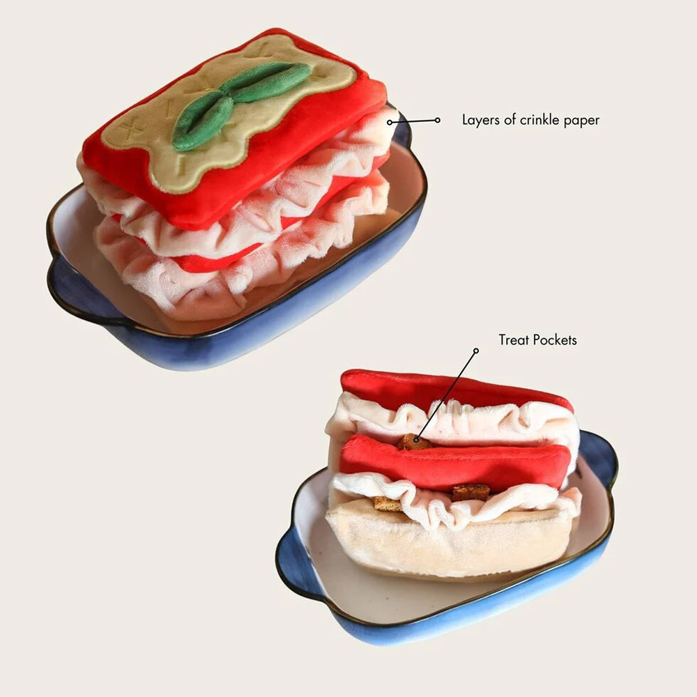 Lasagna Nosework Plush Toy