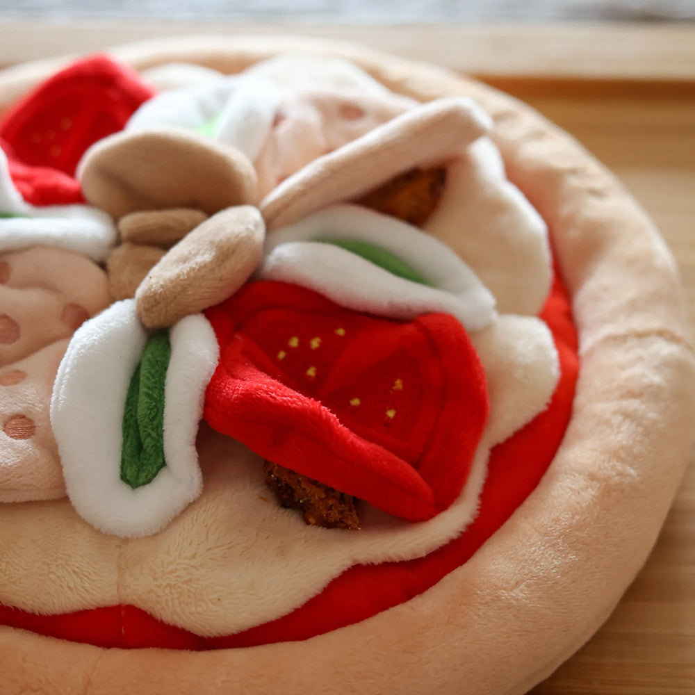 Pepperoni Pizza Snuffle Mat Plush Toy