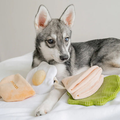 Pita Pocket Nosework Dog Plush Toy