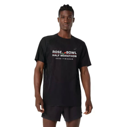 2026 Rose Bowl Half Marathon *FINISHER*  - ASICS Men's Metarun Short Sleeve Top (2011D510-001) (RB26-21)