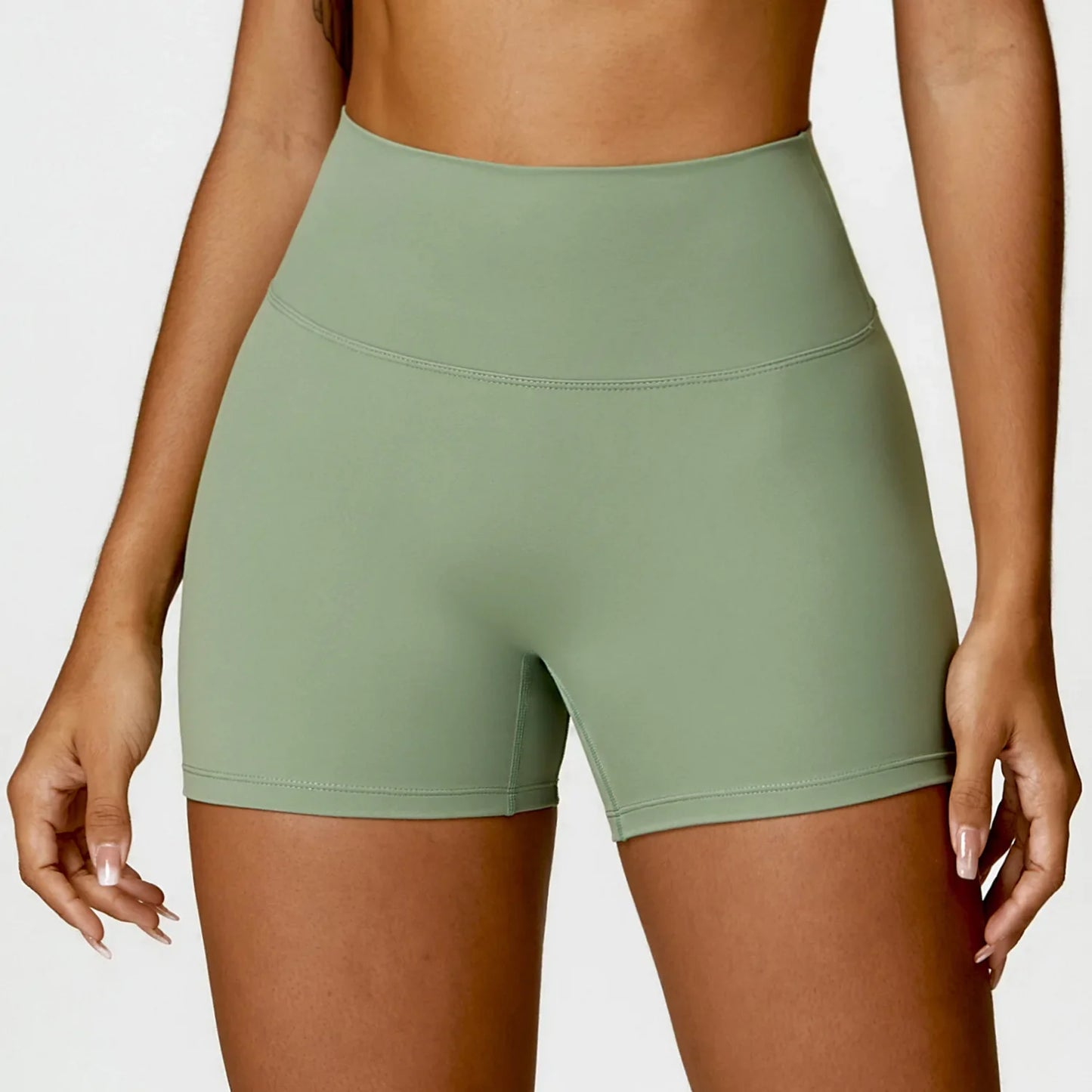 Women Seamless Spandex Breathable Cycling Short