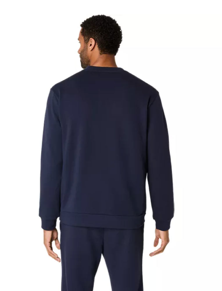 2025 Lehigh University Paul Short Run - ASICS Sweat Crew Neck Top Midnight (2031E908) (PS-05)