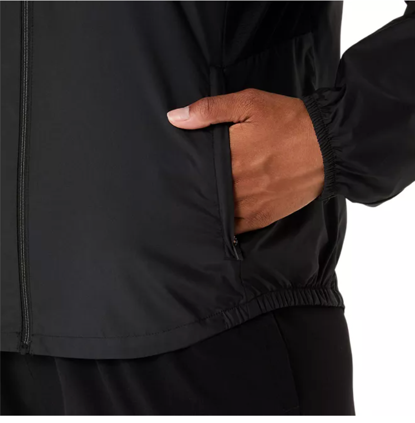 2026 Rose Bowl Half Marathon *FINISHER* - ASICS Women's Silver Jacket Black (2012D148) (RB26-26)