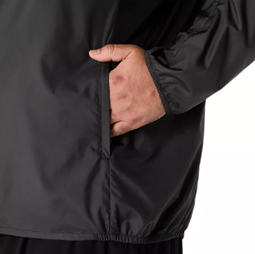 2026 Los Angeles Charity Half Marathon - ASICS Men's Silver Jacket Black (2011D235) (LA26-22)