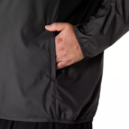 2026 Los Angeles Charity Half Marathon - ASICS Men's Silver Jacket Black (2011D235) (LA26-22)