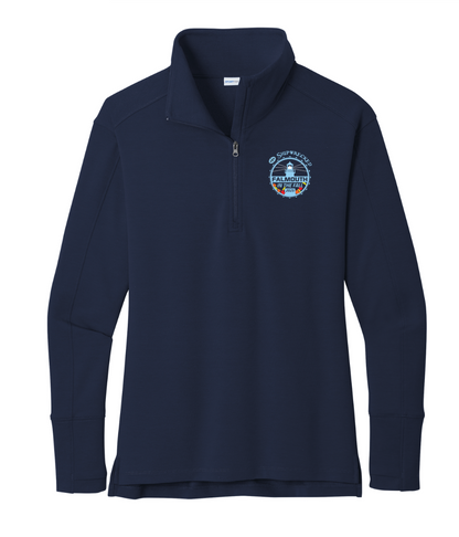 2025 Falmouth in the Fall - Women's Wicking Fleece 1/4-Zip (LST561)