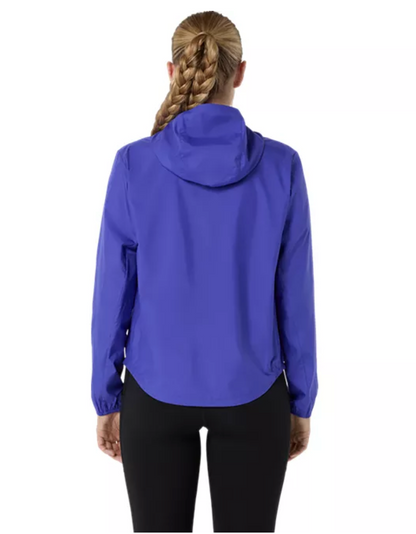 2027 ASICS Los Angeles Marathon-ASICS Women's Silver Jacket Cobalt Burst (2012D148)(LA27-12)