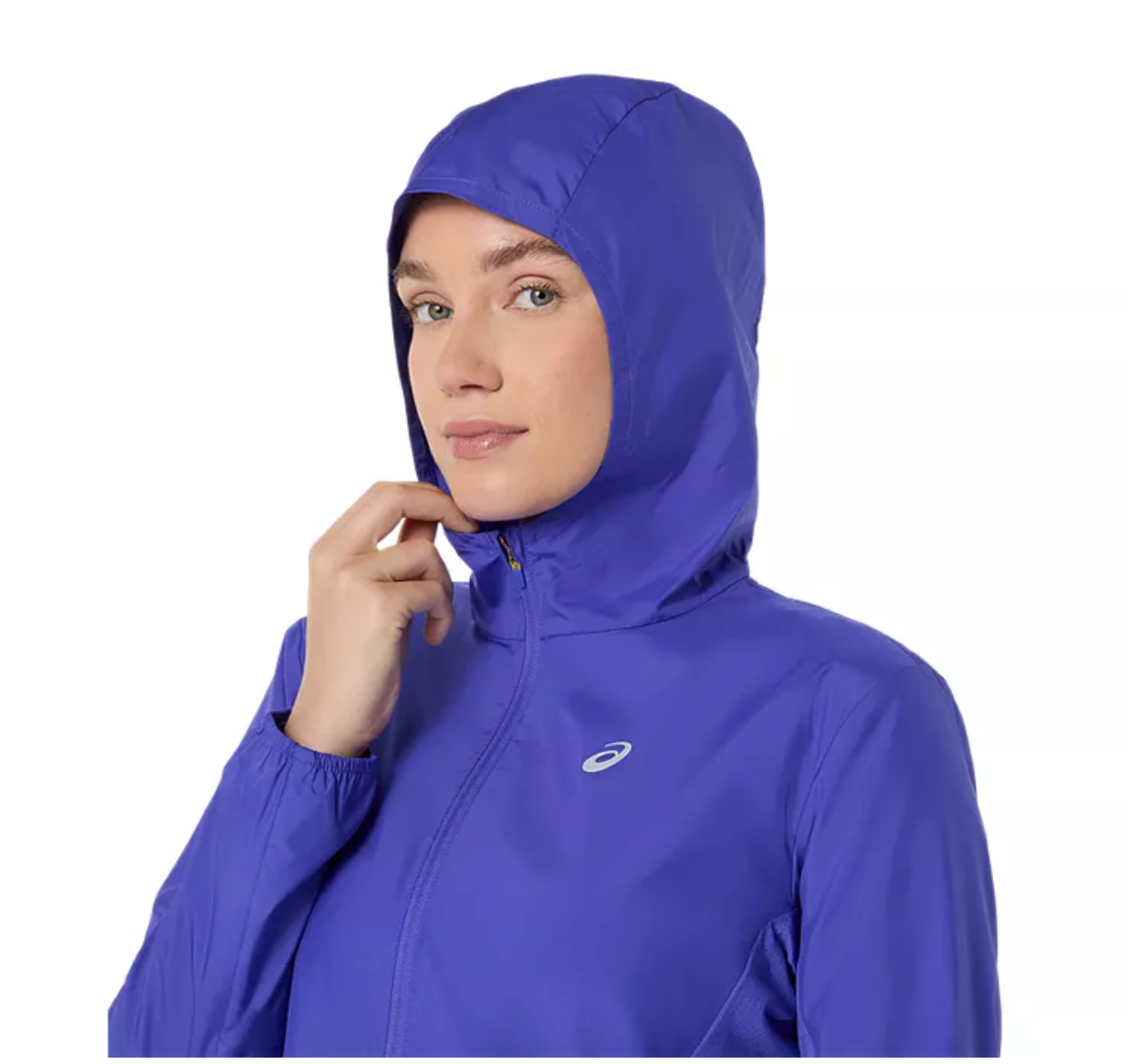 2026 ASICS Los Angeles Marathon FINISHER - ASICS Women's Silver Jacket Cobalt Burst (2012D148) (LA26-35)