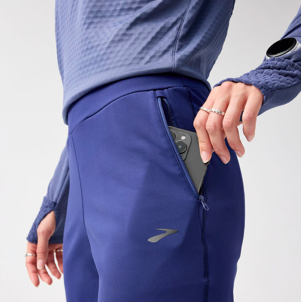 Brooks Women's Momentum Thermal Pant 2.0 - Midnight - WOMEN