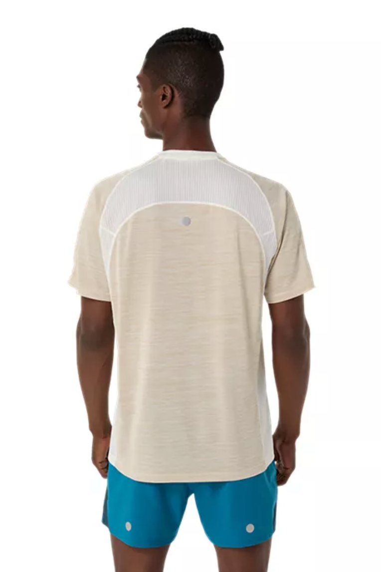 2026 ASICS LA Marathon-ASICS Men's Road SS Top Cream (2011D453) (LA26-01)