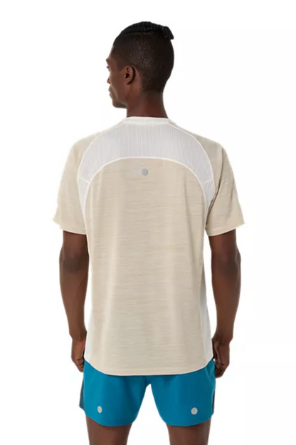 2026 ASICS LA Marathon-ASICS Men's Road SS Top Cream (2011D453) (LA26-01)
