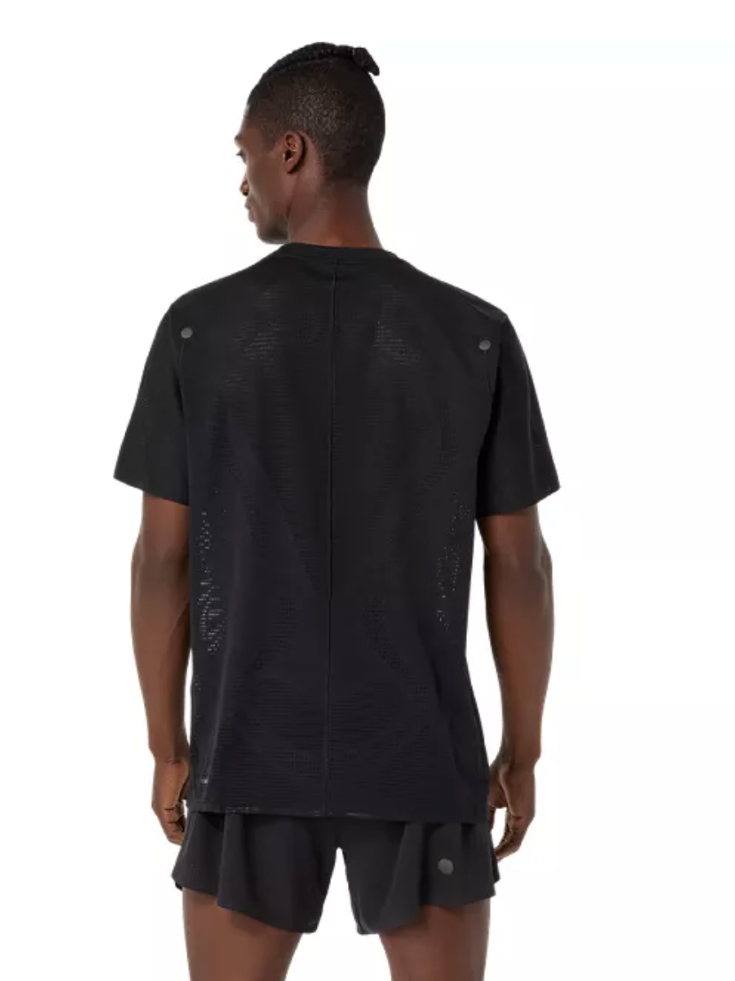 2026 Rose Bowl Half Marathon *FINISHER*  - ASICS Men's Metarun Short Sleeve Top (2011D510-001) (RB26-21)