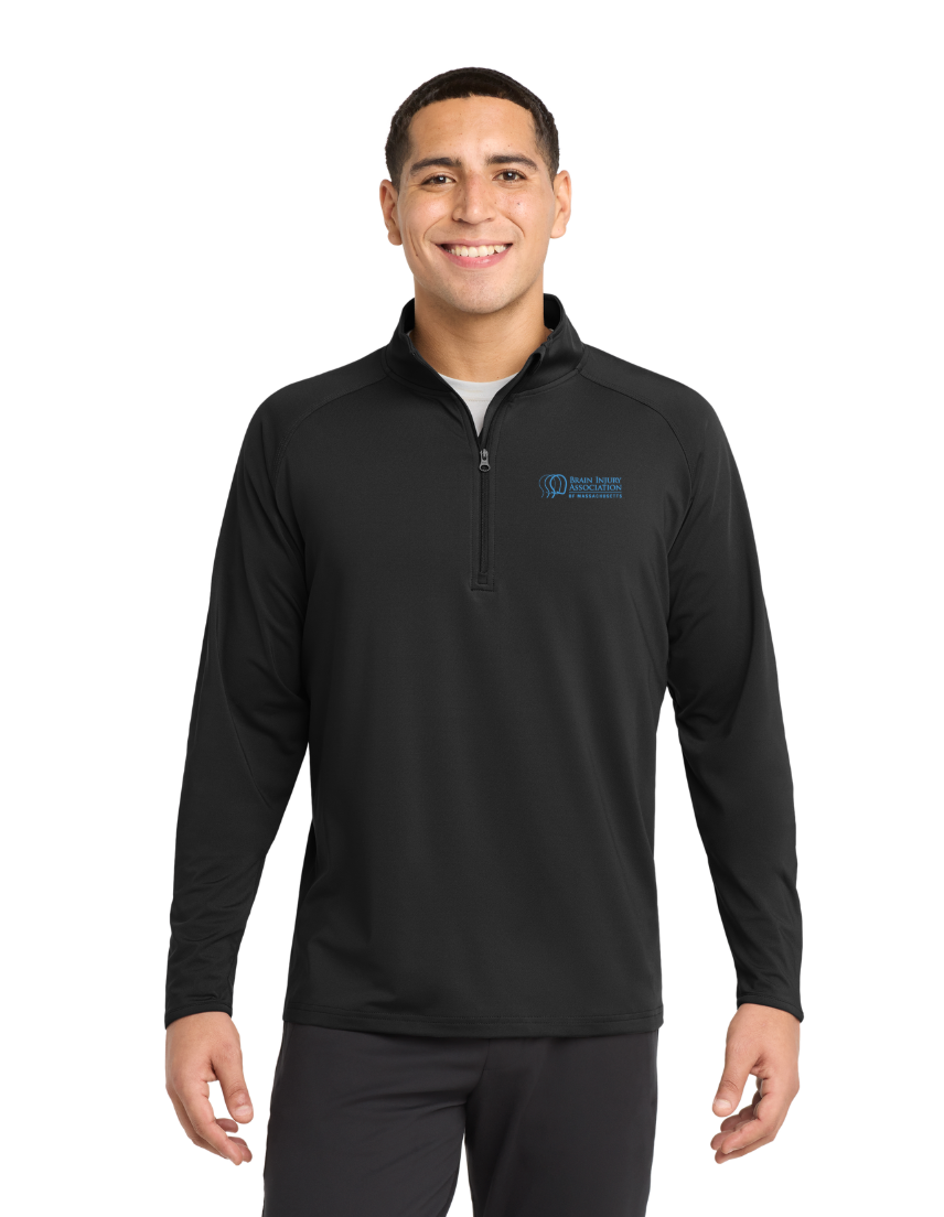 Brain Injury Association of MA FRR - Men's 1/4-Zip Pullover (ST850)
