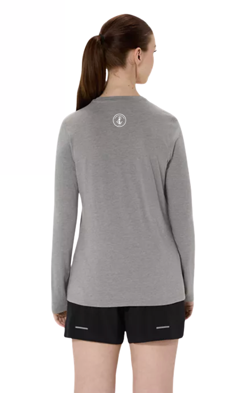 BFREE Wellness, Inc. FRR - ASICS Women's PR Long Sleeve Triblend Tee Grey (2012D305)