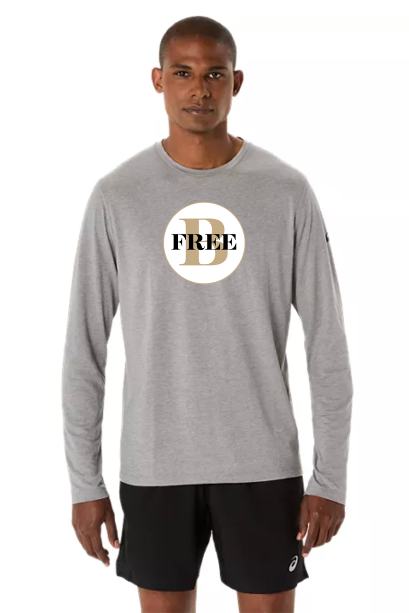 BFREE Wellness, Inc. FRR - ASICS Mens PR Long Sleeve Triblend Tee (2011D378)