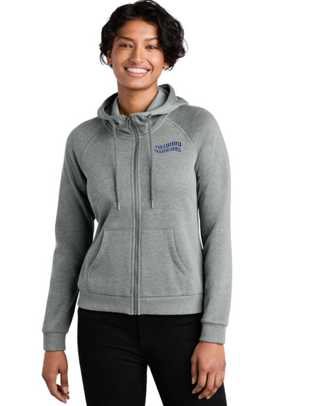 AHERN- Women’s Organic CVC Fleece Full-Zip Hoodie (AL5003)