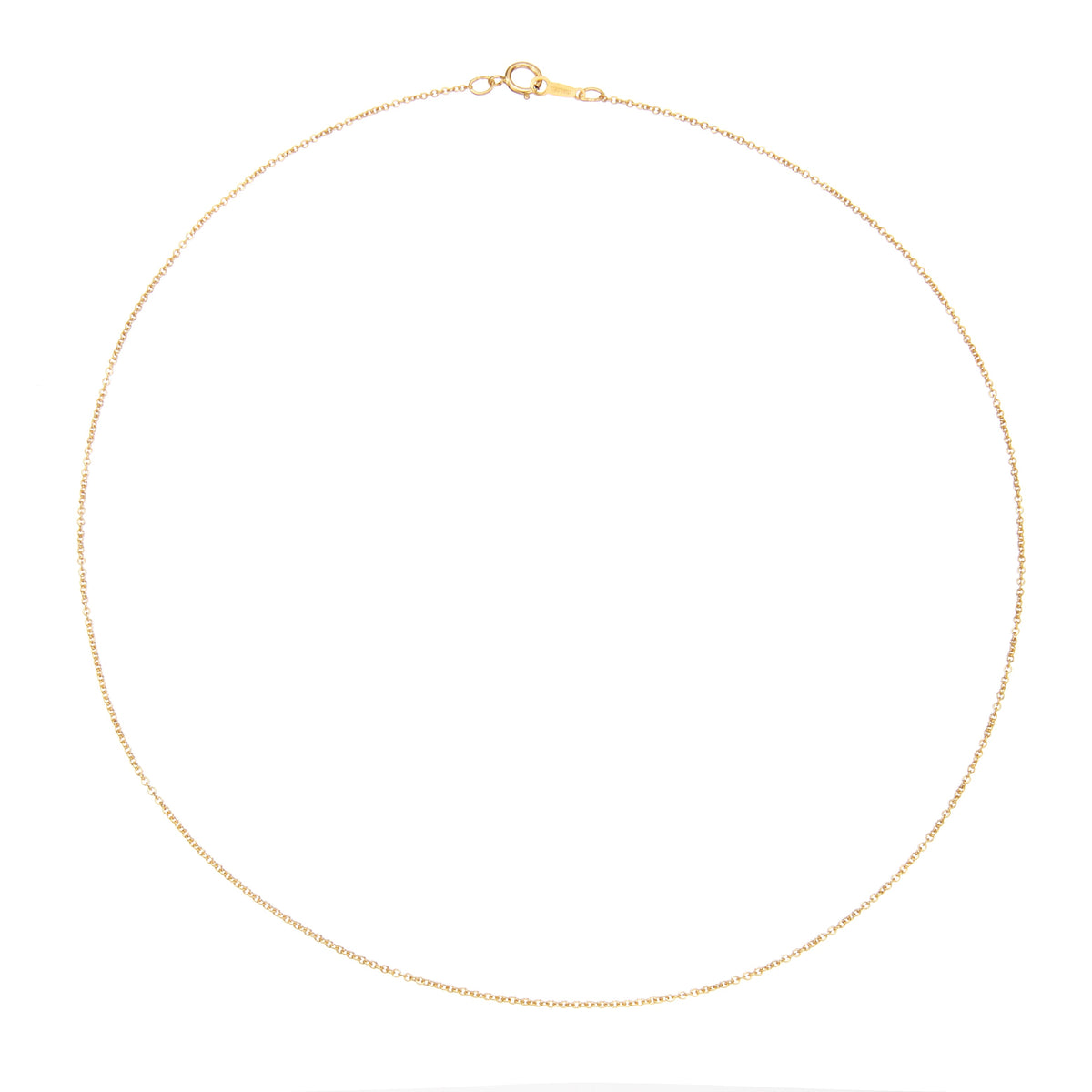 Gold Plain Chain