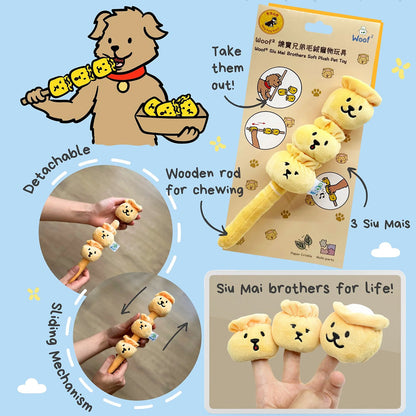 Siu Mai Brothers Plush Toy