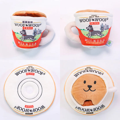 Hong Kong Milk Tea 2-in-1 Nose-work Plush Toy