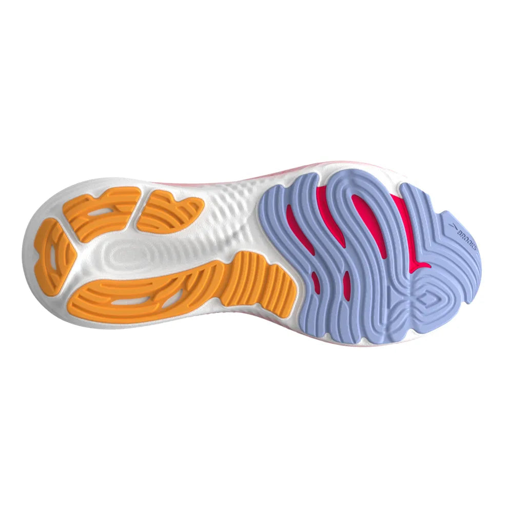 Brooks Womens Glycerin 22 - Black/Blue Heron/Orange (1204341B088)