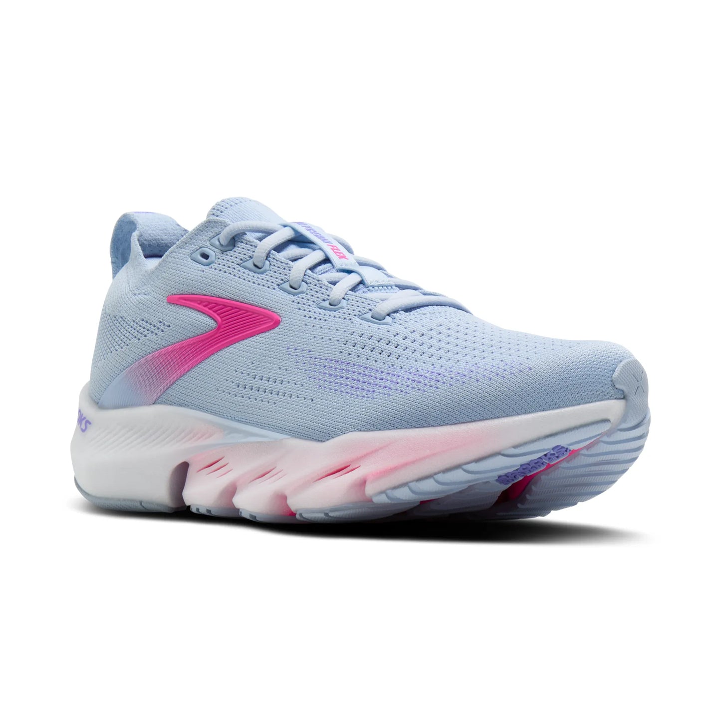 Brooks Women's Glycerin Flex - Skyway/Cyber Pink/Blazing Bell