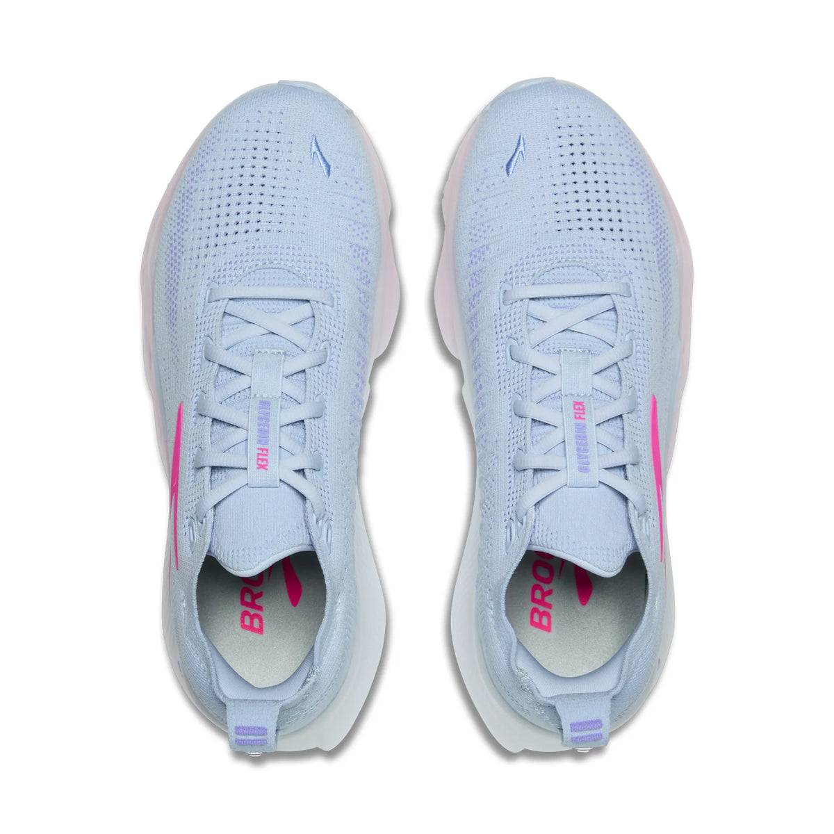 Brooks Women's Glycerin Flex - Skyway/Cyber Pink/Blazing Bell