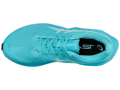 ASICS Men's NOVABLAST 6 - ENERGY AQUA/WHITE