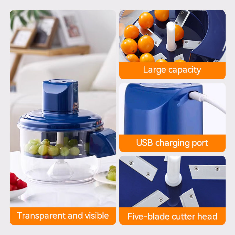 🍎 50% OFF! ⚡ Transparent Electric Peeler – Stainless steel blades, copper motor & 5 accessories – Ideal for peeling fruits and vegetables in no time 🥕