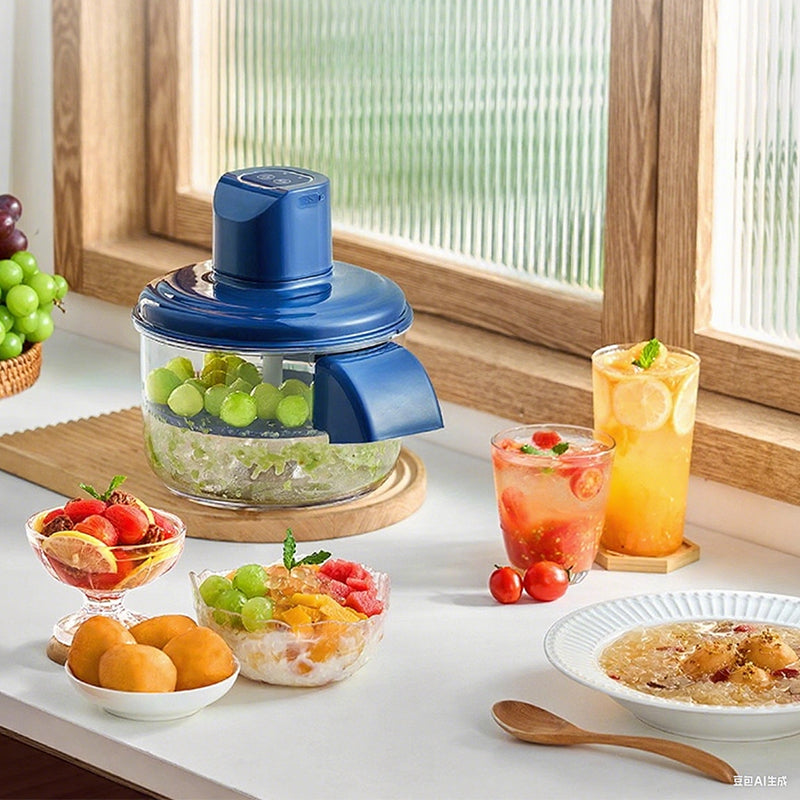 🍎 50% OFF! ⚡ Transparent Electric Peeler – Stainless steel blades, copper motor & 5 accessories – Ideal for peeling fruits and vegetables in no time 🥕