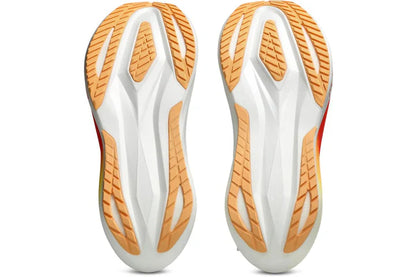 ASICS UNISEX MEGABLAST - WHITE/ORANGE GLOW