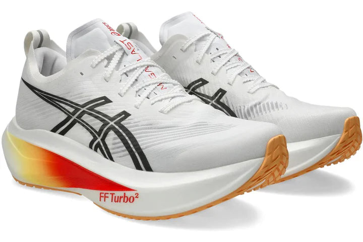 ASICS UNISEX MEGABLAST - WHITE/ORANGE GLOW